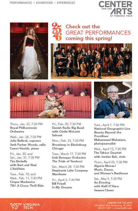 Support our Sponsors: Moss Arts Center